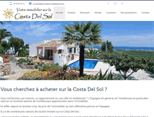 Tablet Screenshot of immobilier-costadelsol.com